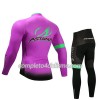 Completo Maglia Ciclismo + Calzamaglia 2017 Astana Pro Team Bambino N003